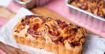 Strawberry Swirl Loaf