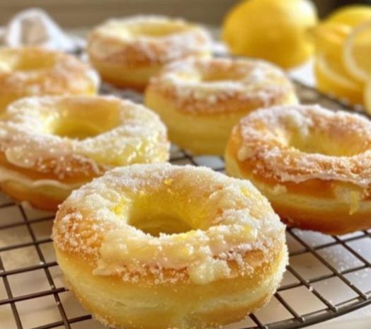 Baked Lemon Donuts