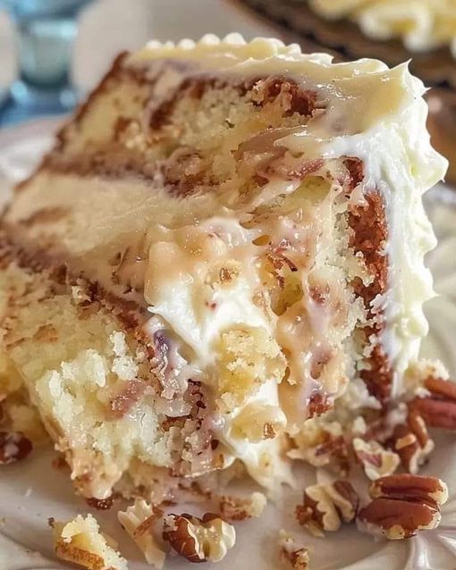 White German Chocolate Cake