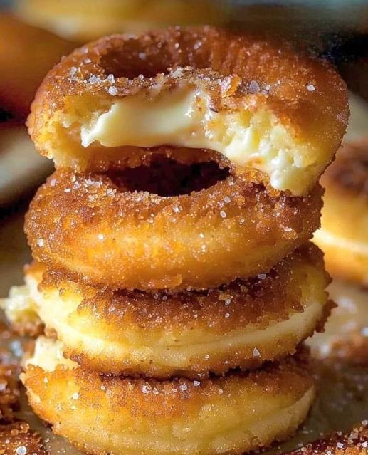 Churro Cheesecake Donut Cookies