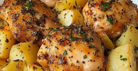 Greek Lemon Chicken and Potatoes