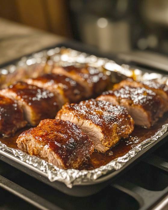 Baked Root Beer Pork