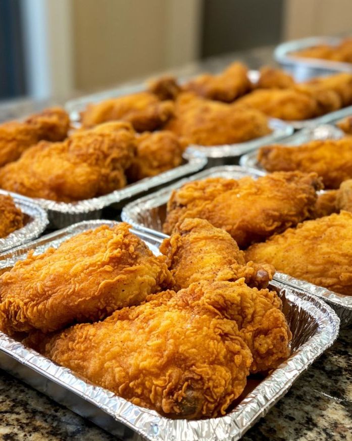 Triple-Dipped Fried Chicken