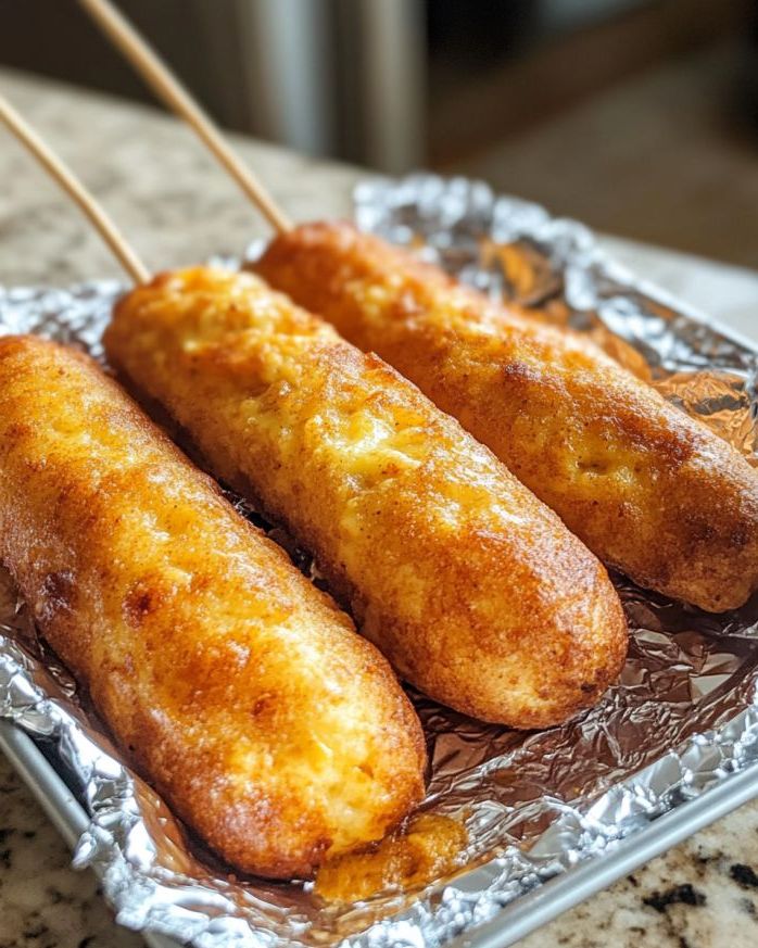 Jalapeño Cheddar Corn Dogs