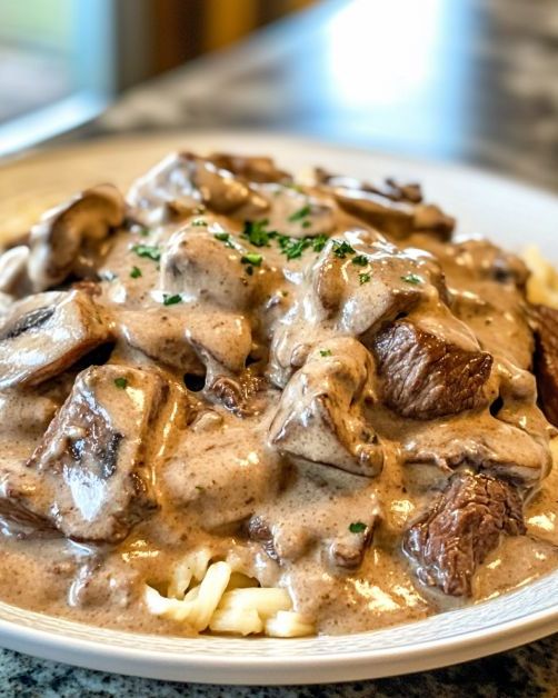 Southern Grandma’s Beef Stroganoff