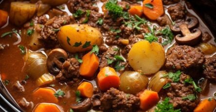 Slow Cooker Witches Brew Stew