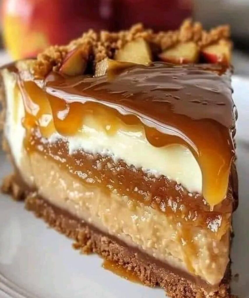 Caramel Apple Cheesecake