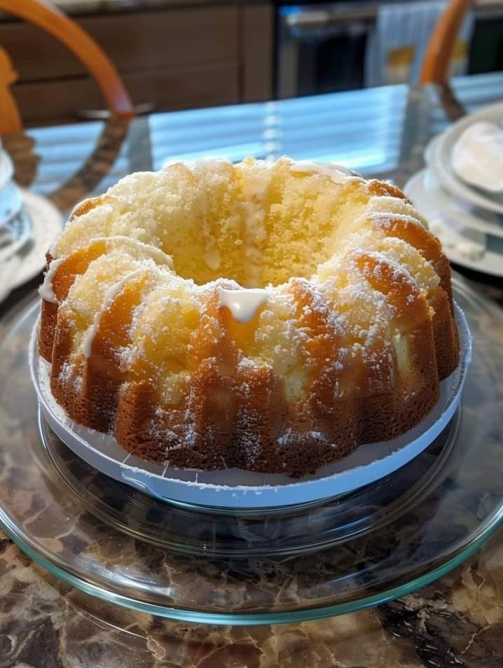 Pineapple Cream Cheese Pound Cake