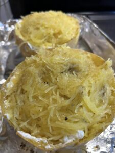 Creamy Chicken Spaghetti Squash