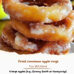 Fried Cinnamon Apple Rings