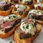 Garlic Bread Steak Bites