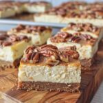 Low Carb Pecan Pie Cheesecake Bars