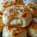 Pillsbury Biscuit Garlic Butter Cheese Bombs