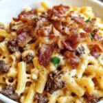 Loaded Bacon Cheeseburger Pasta Recipe