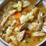 Anti-Inflammatory Cauliflower Chicken Soup