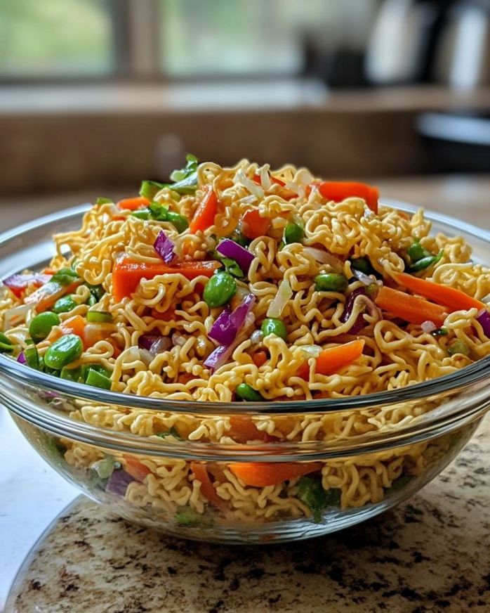 Cold Ramen Noodle Salad