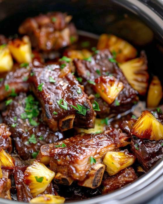 Hawaiian BBQ Short Ribs