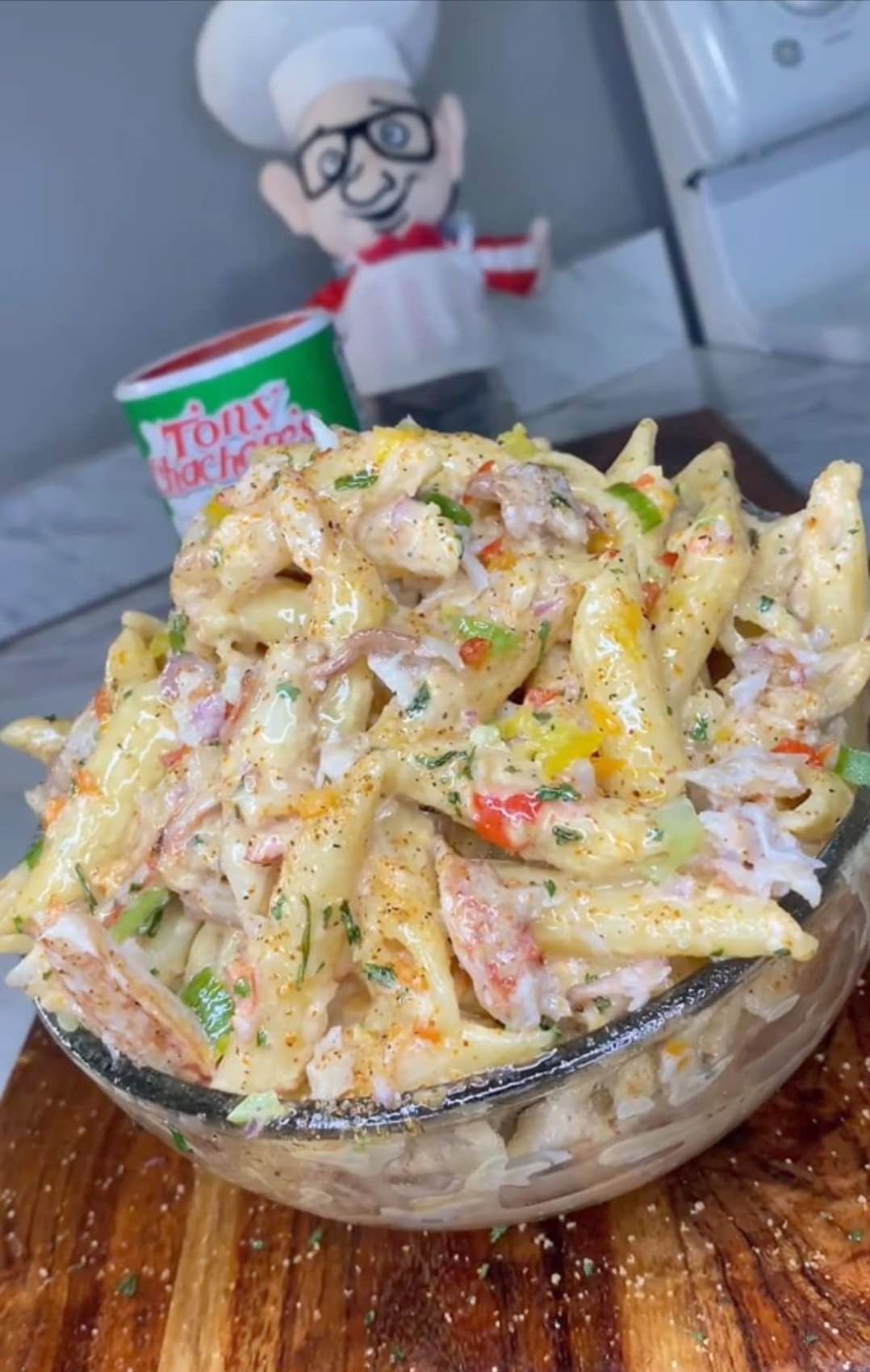 Cajun Seafood Pasta Salad