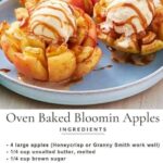 Oven Baked Bloomin' Apples