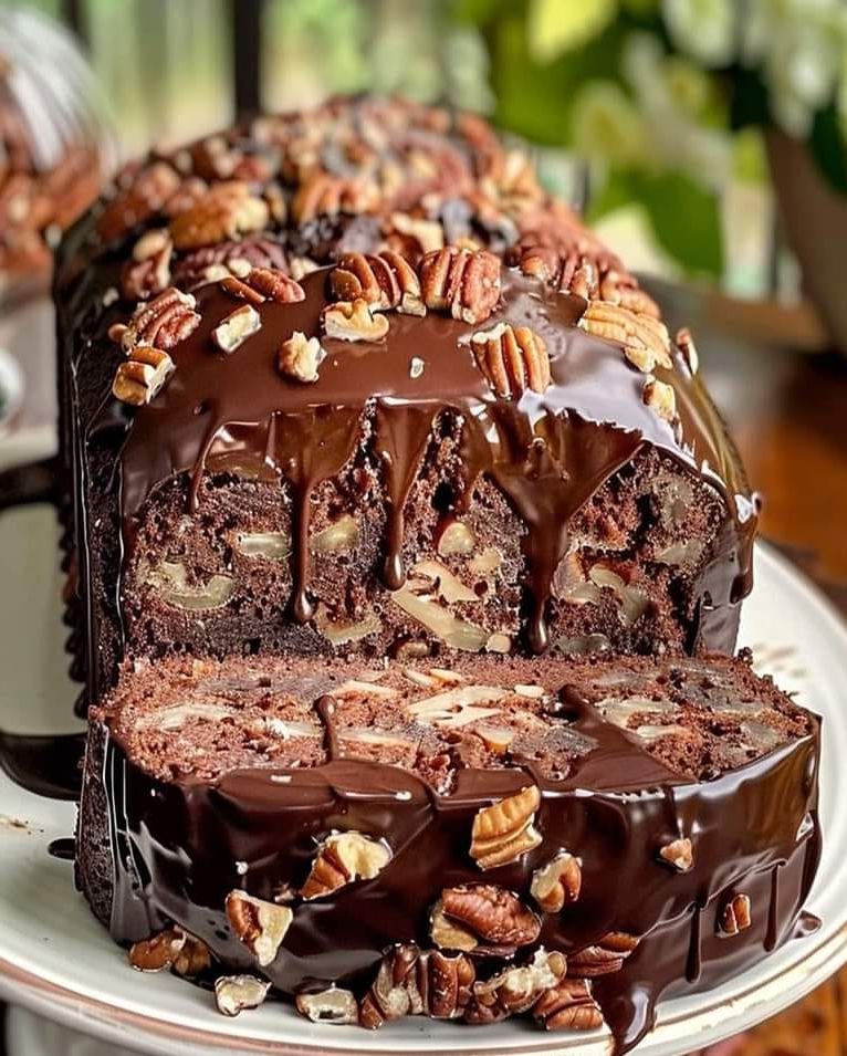 Luscious Chocolate Pecan Loaf