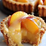 Mini Brown Butter Peach Tarts