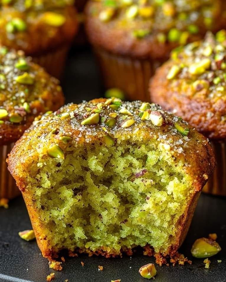 Pistachio Crunch Muffins