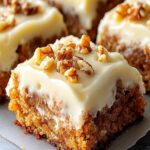 Carrot Cake Bars with Cream Cheese Frosting