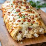 Chicken Bacon Ranch Stromboli