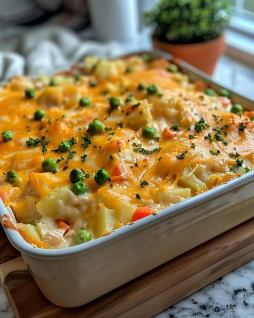 Chicken and Potato Casserole