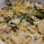 Spinach Cauliflower Soup