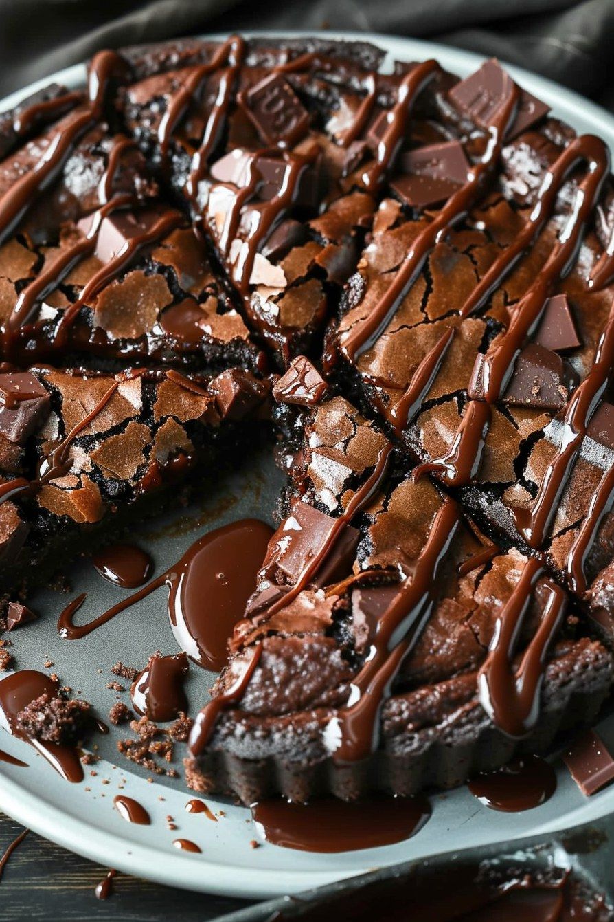 Chocolate Brownie Tart