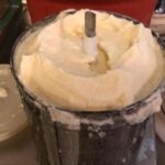 Homemade vanilla ice cream