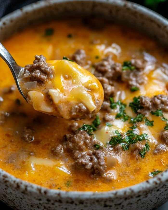 Cheeseburger Soup