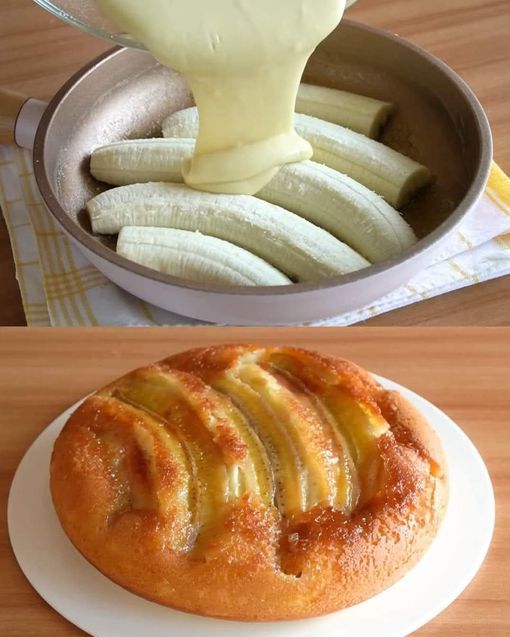 Banana Upside-Down Cake