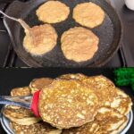 Pancakes with Apple Cinnamon and Oatmeal