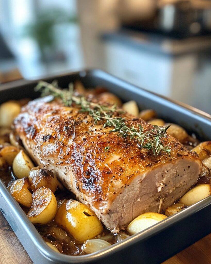 Baked Autumn Pork Roast