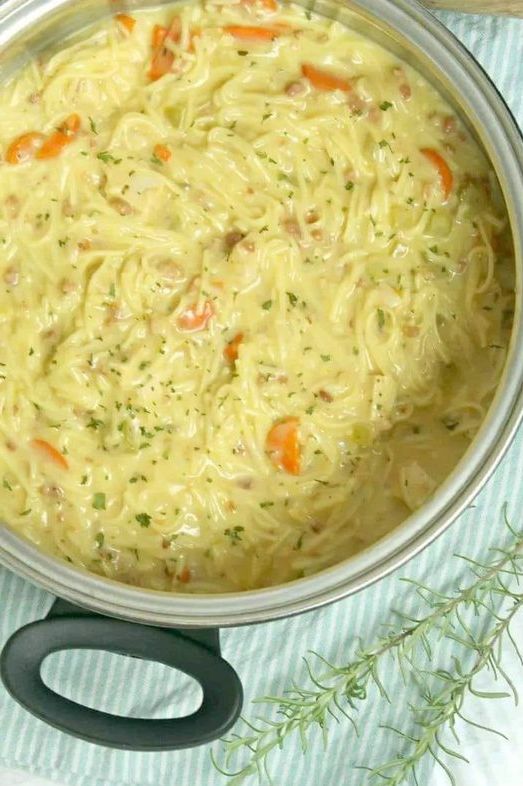 Crack Chicken Noodle Soup