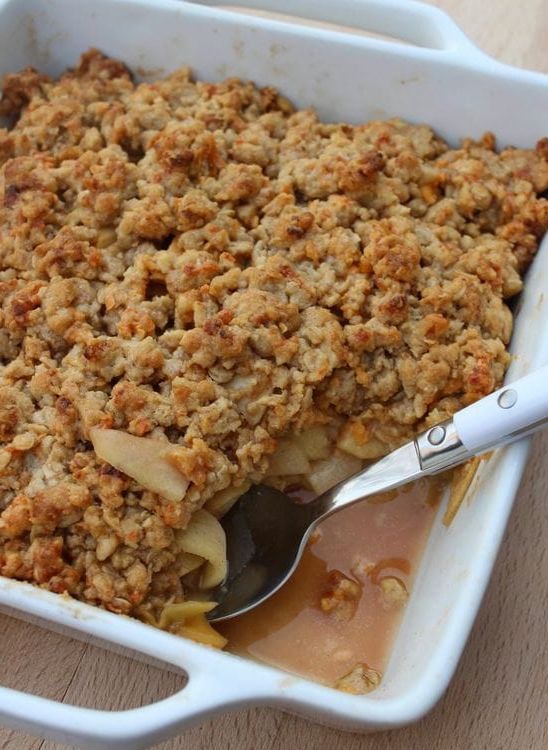 Cinnamon Apple Crisp