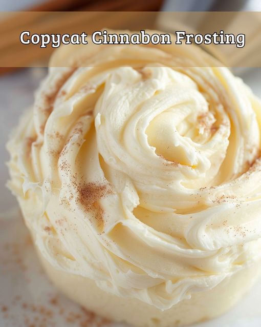 Copycat Cinnabon Frosting