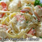 Crab Fettuccine Alfredo