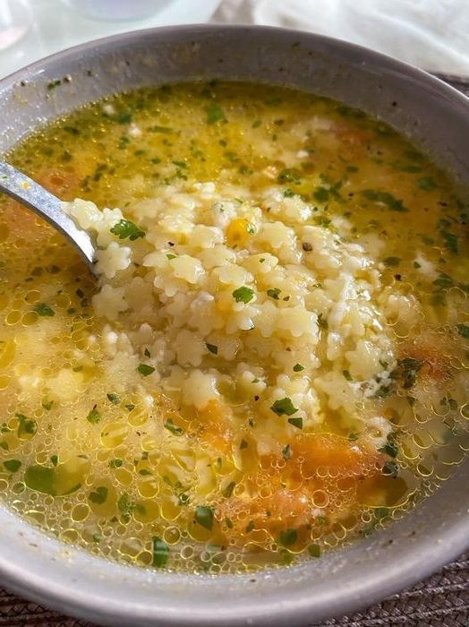 Comforting Rice Soup