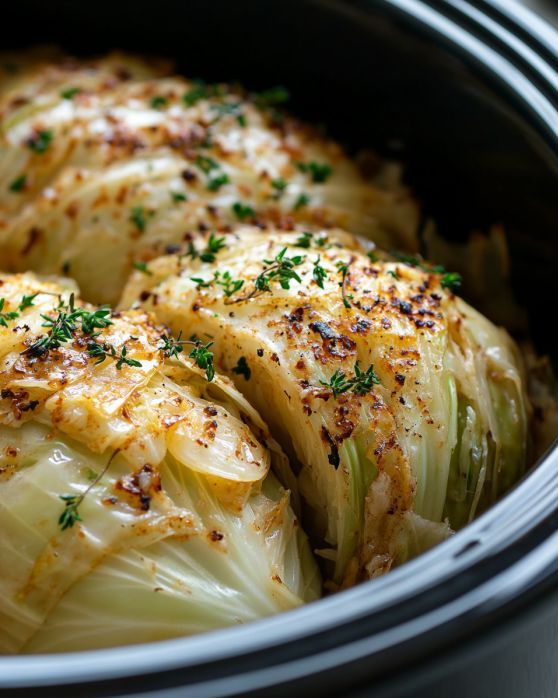 Slow Cooker Cabbage