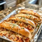 Chicken Parmesan sandwiches