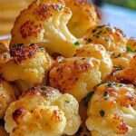 Cheesy Garlic Parmesan Cauliflower