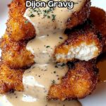 Pork Schnitzel with Dijon Gravy