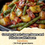 Country Ranch Green Beans and Potatoes with Bacon