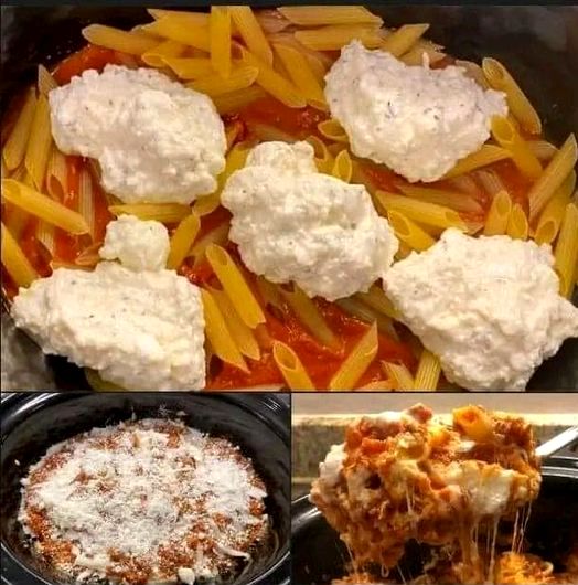 Crockpot Baked Ziti