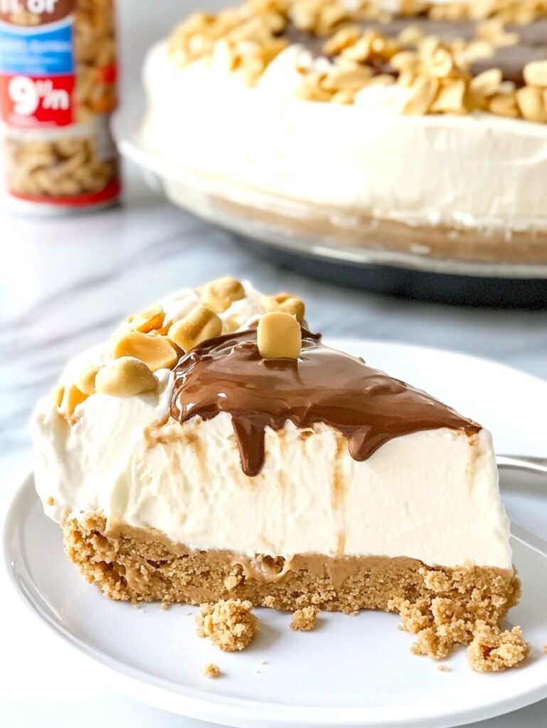 no-bake peanut butter pie