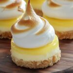 Mini Lemon Meringue Cheesecakes