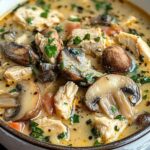 Rotisserie Chicken Mushroom Soup